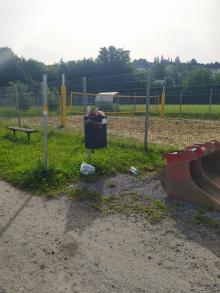 Beachvolleyball Platz und Mühlbachweg