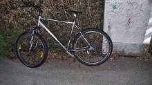 Herrenloses Fahrrad