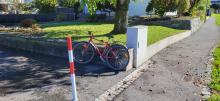 Herrenloses Fahrrad 